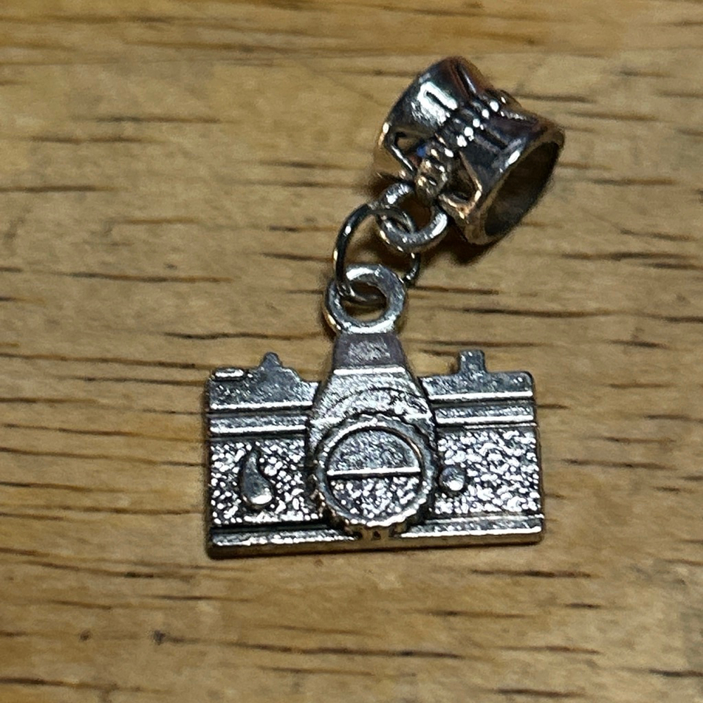 Unbranded Silver Camera Charm Bracelet One Size